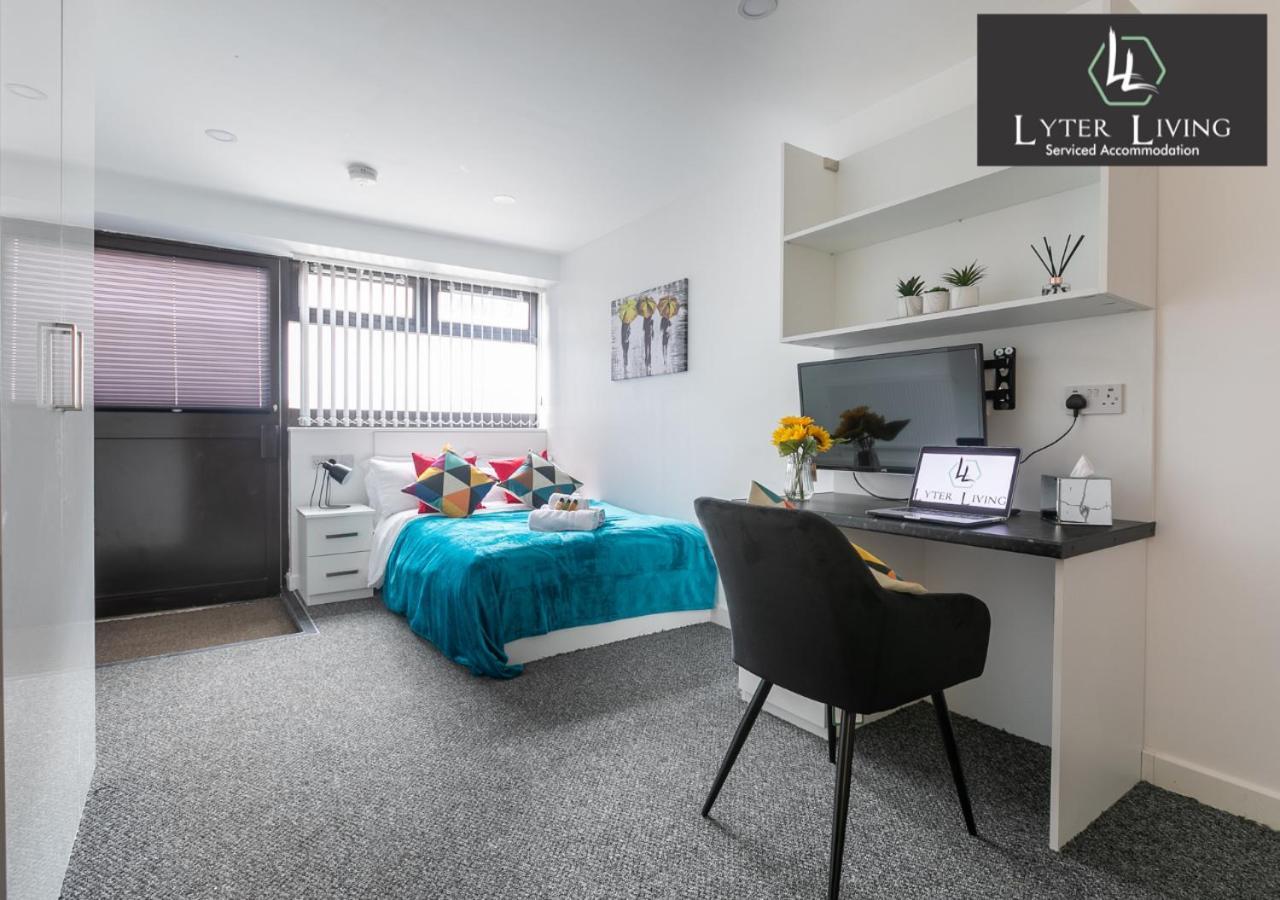 Studio Apartments By Lyter Living Desks & Wifi - Monthly Stays Available Leicester Extérieur photo