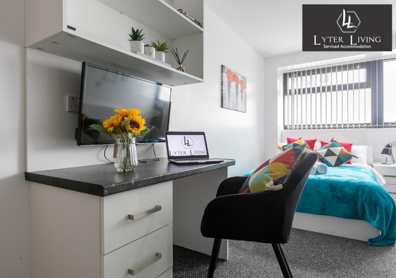 Studio Apartments By Lyter Living Desks & Wifi - Monthly Stays Available Leicester Extérieur photo